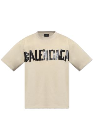 Balenciaga T-shirt with logo | Men's Clothing | Vitkac